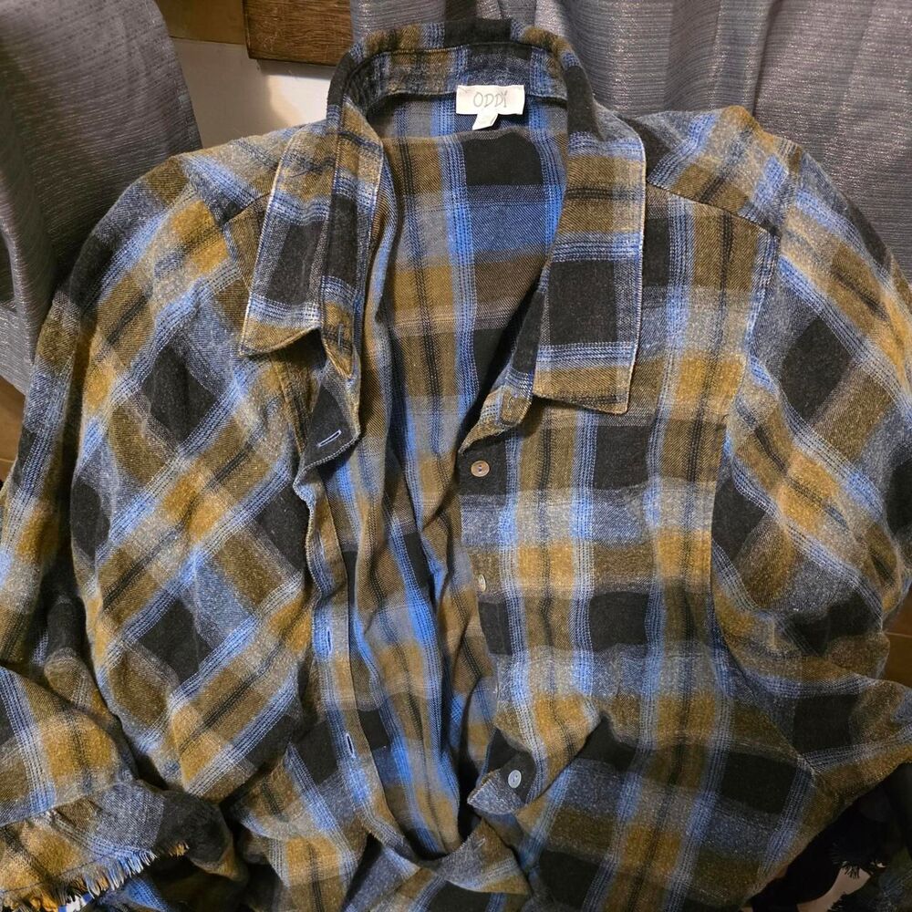 No-brand Women's Green and Black Blouse
